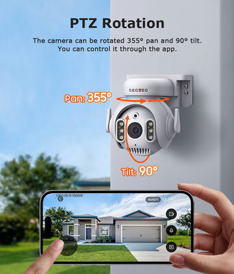 SECTEC smart κάμερα ST-515C-3MTY, 3MP, WiFi, SD, PTZ, IP65