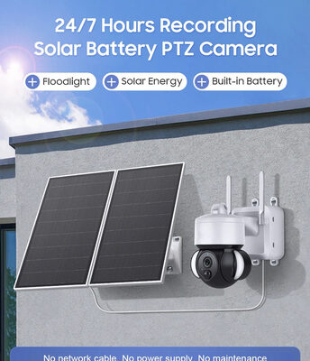 SECTEC smart ηλιακή κάμερα ST-518, 3MP, 4G, PIR, PTZ, SD, 20000mAh, IP65