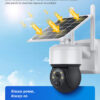 SECTEC smart ηλιακή κάμερα ST-S517C-3M, 3MP, PIR, PTZ, cloud/micro SD
