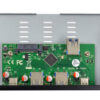 POWERTECH front panel 5.25" σε 2x USB 3.1 & 2x USB-C, VL820
