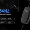 SYNCO μικρόφωνο Lav-S6M2, clip-on, omnidirectional, 3.5mm, 400mAh, μαύρο