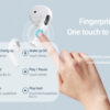YISON earphones με θήκη φόρτισης T8, True Wireless, Φ13mm, λευκά