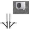 Βάση στήριξης TOOL-0068, 590x540mm, ανοξείδωτη, max 240kg