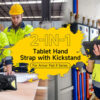 ULEFONE βάση UAS02 για tablet Armor Pad 4 series, με ιμάντα, μαύρη