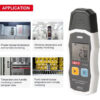 UNI-T ψηφιακό θερμόμετρο UT330T, USB, -30 έως 70 °C