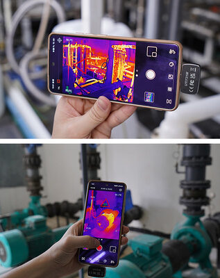 UNI-T συσκευή θερμικής απεικόνισης UTi721M για smartphone, έως 550 °C