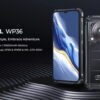 OUKITEL smartphone WP36 με ηχείο 3.5W, 6.52", 8/128GB, 10600mAh, IP68/IP69K, μαύρο