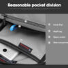 ARCTIC HUNTER τσάντα Crossbody XB0060 με θήκη tablet, 4L, μαύρη