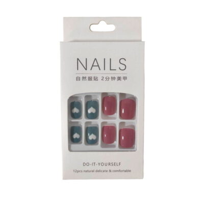 Αυτοκόλλητα νύχια σε διάφορα σχέδια - Press-on fake nails