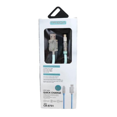 Treqa CA-8791 καλώδιο δεδομένων 1m USB σε Micro - Elite Plus Cable