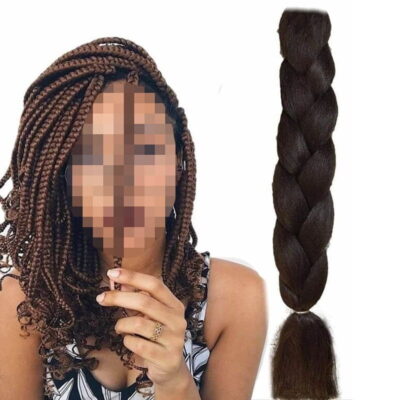 Yuan yao Μαλλιά για Ράστα καστανό σκούρο AY4 - Rasta hair
