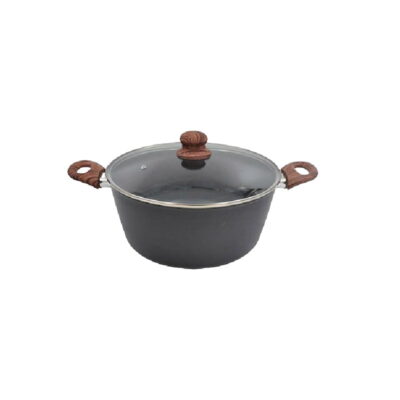 Sidirela Madera Βαθιά Κατσαρόλα από Αλουμίνιο 26cm E-3970 - Casserole