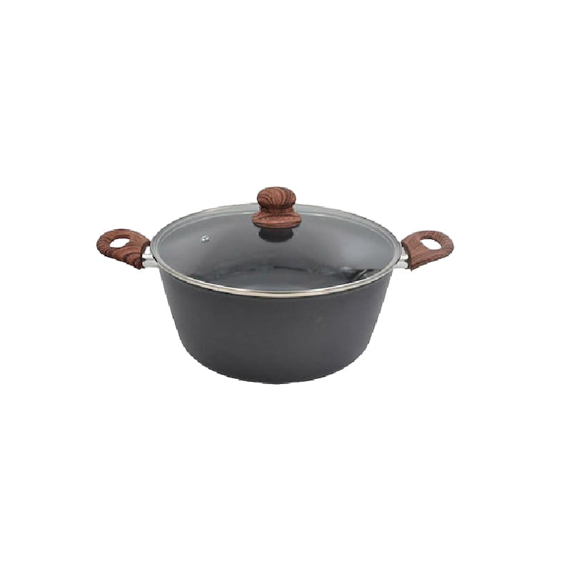 Sidirela Madera Βαθιά Κατσαρόλα από Αλουμίνιο 26cm E-3970 - Casserole