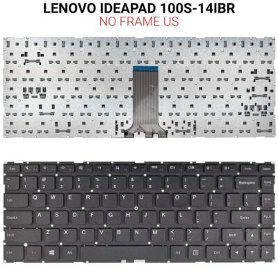 Πληκτρολόγιο LENOVO IDEAPAD 100S-14IBR NO FRAME US