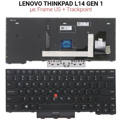 Πληκτρολόγιο LENOVO THINKPAD L14 GEN 1 + TRACKPOINT