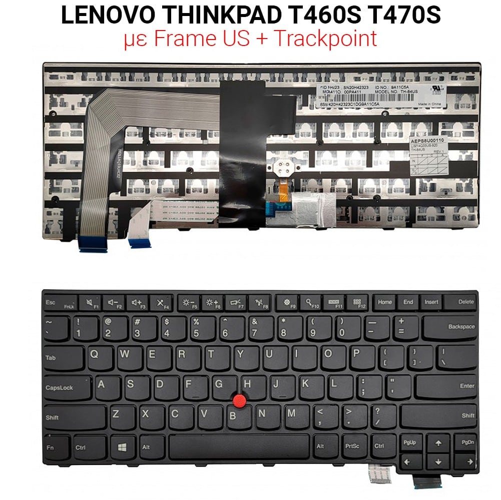 Πληκτρολόγιο LENOVO THINKPAD T460S T470S