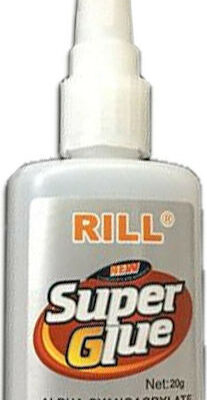 Κυανοακρυλική κόλλα ισχυρής δράσης - 20gr - RL9200 - Super Glue Rill