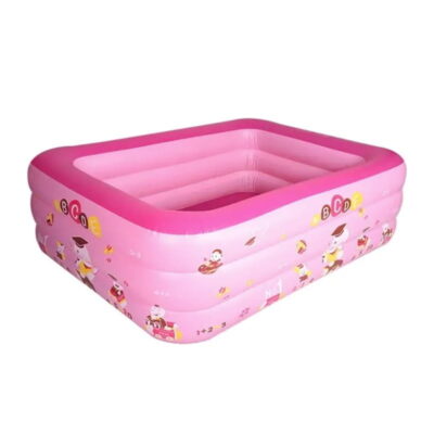 Sainteve παιδική πισίνα φουσκωτή 150x110x50cm SY-A0971 - 3-Ring rectangular swimming pool