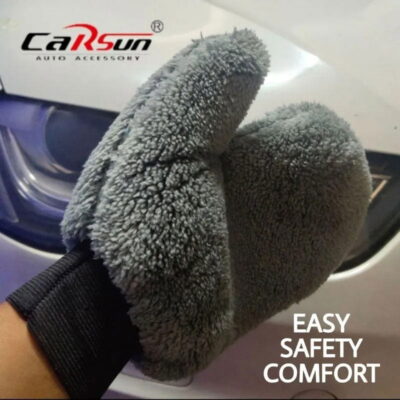 Carsun Γάντι- σφουγγάρι μικροϊνών για καθαρισμό C2668 - Car wash sponge
