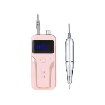 SG703 Τροχός Νυχιών Ρεύματος 35000rpm με Πεντάλ 36W - Portable nail drill
