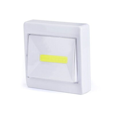 Φωτιστικό Διακόπτης Τοίχου 3W - Battery-powered COB light Switch