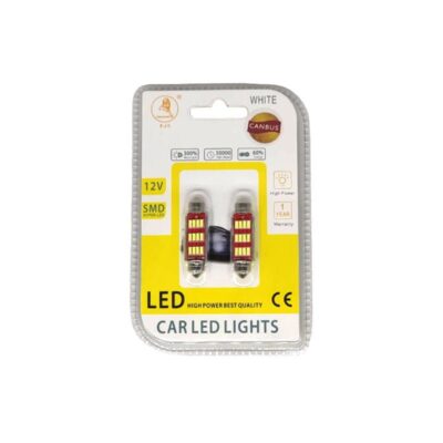 EJC Λάμπες Αυτοκινήτου Canbus LED 41mm 2τμχ ψυχρό φως - LED light