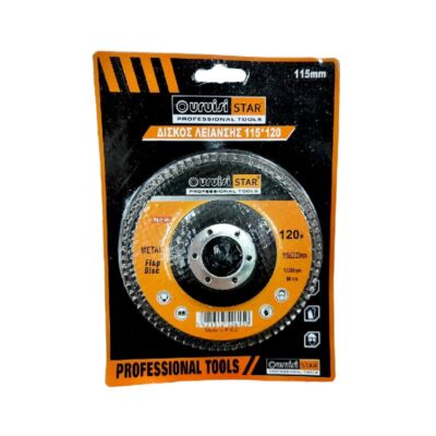 Uruisi star Δίσκος Λείανσης 115x22.23mm 120# - Grinding Disc