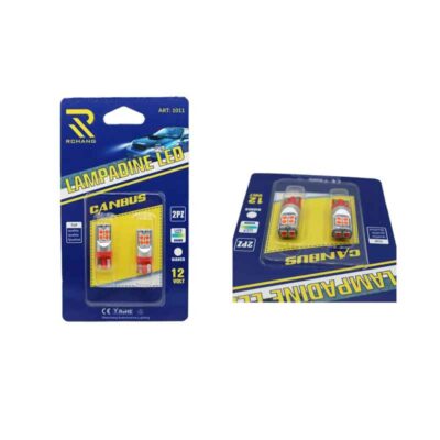 Rchang LED Φώτα αυτοκινήτου Canbus T10 Κόκκινο 12V - Led Lamp
