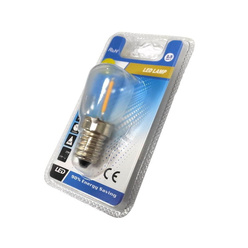 R&H μίνι λάμπα Ε14 2.5W θερμό χρώμα – Mini light LED lamp bulb