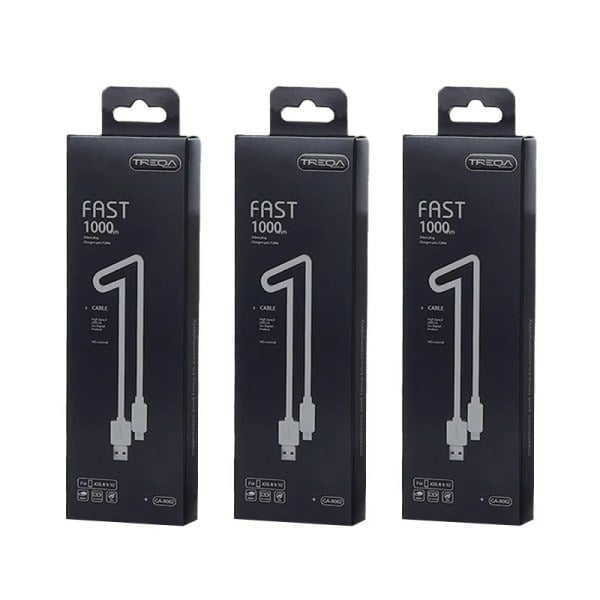 TREQA καλώδιο γρήγορης φόρτισης 1M TYPE-C CA-8063 - Fast charger cable