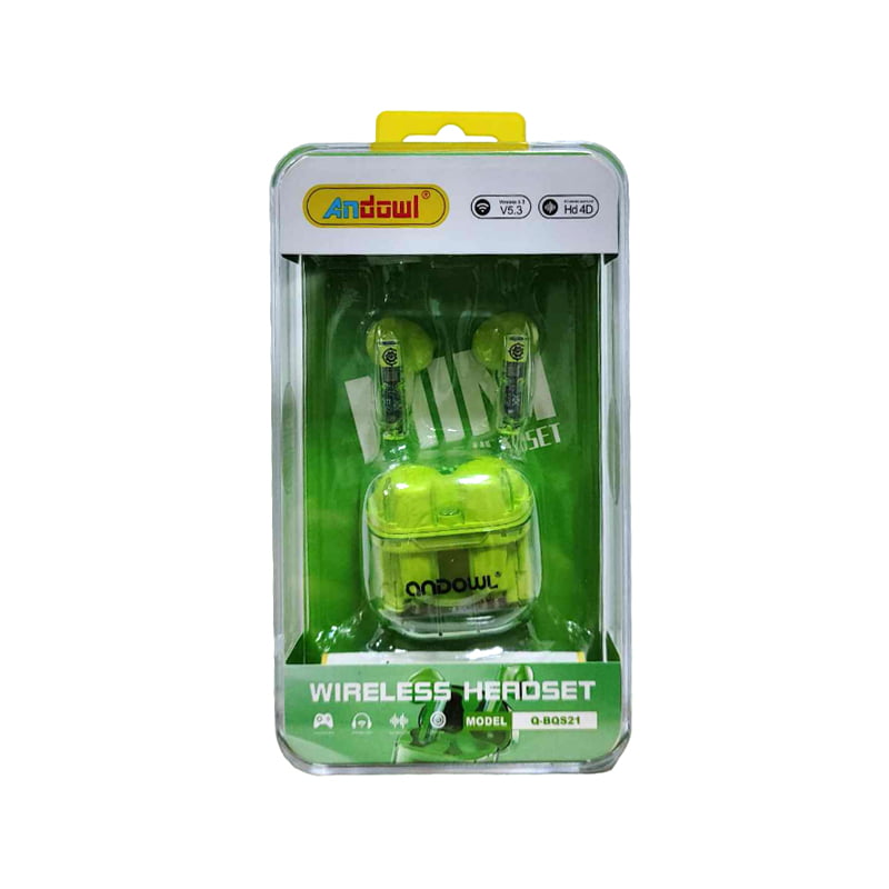 Andowl Ασύρματα ακουστικά Bluetooth με φωτισμό Q-BQS21 5.3 - Wireless bluetooth headset
