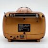 Επαναφορτιζόμενο ραδιόφωνο Retro - MD-1017 BT - 410171 - Brown