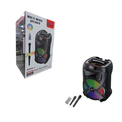 SING-E Φορητό Bluetooth Ηχείο Καραόκε με Μικρόφωνο 12″ ZQS12147 - Multi-Media Speaker