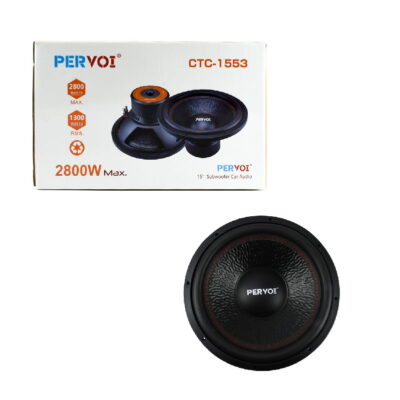 Pervoi Subwoofer Αυτοκινήτου 15″ Horn 2800W 165OZ PERVOI CTC-1553 - Active subwoofer