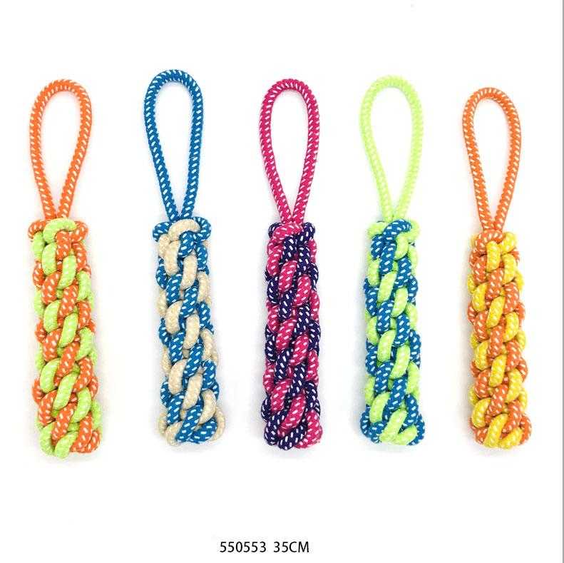 Παιχνίδι σκύλου από σχοινί - 35cm - 12pcs - 550553