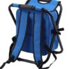 Πτυσσόμενο σκαμπό και σακίδιο camping - 1344 - 170105 - Green