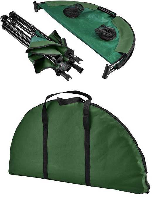 Πτυσσόμενο τραπέζι camping υφασμάτινο - 2031 - 170150 - Black