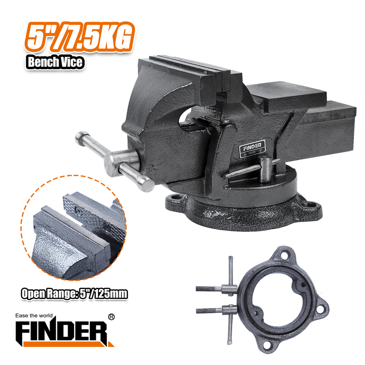 Μέγγενη πάγκου - 5" - Finder - 190288
