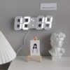 Ψηφιακό ρολόι – Ξυπνητήρι - 6609 - 466097 - White