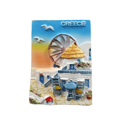 Tουριστικό μαγνητάκι Souvenir – Σετ 12pcs - Resin Magnet - Greece - 678262