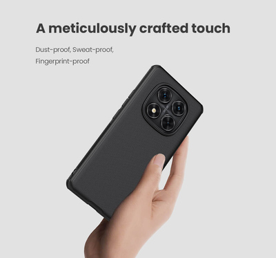 NILLKIN θήκη Super Frosted Shield Pro για Xiaomi Redmi Note 14 Pro, μαύρη