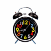 Επιτραπέζιο ρολόι - Ξυπνητήρι - 8806-12 - 880659 - Black