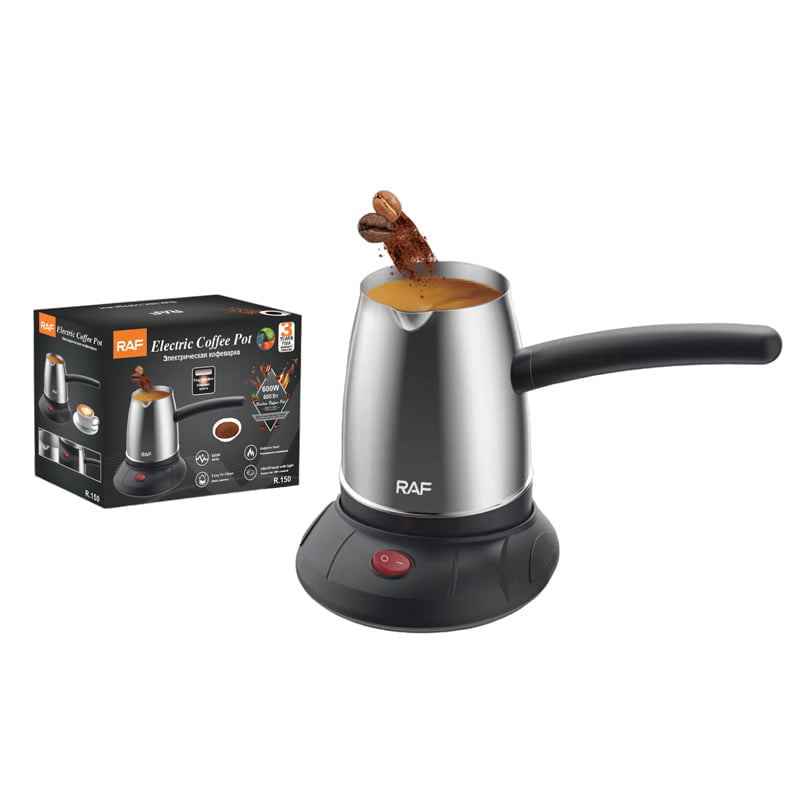RAF Ηλεκτρικό Μπρίκι 600W με Χωρητικότητα 500ml R.150 - Electric Coffee Pot