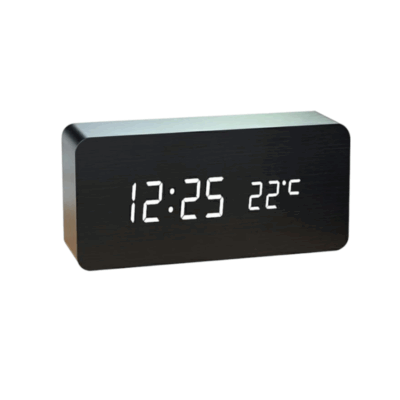 Ψηφιακό ρολόι - Ξυπνητήρι - ET010 - 909436 - Black