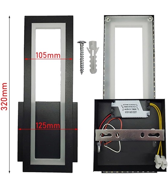 Επιτοίχιο φωτιστικό LED - PH058 - 942676