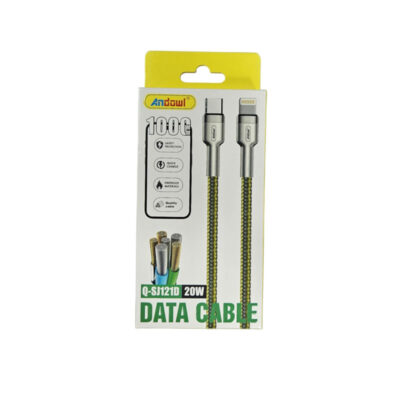 Andowl Καλώδιο δεδομένων Type-C σε Lighting 20W Q-SJ121D - Data Cable