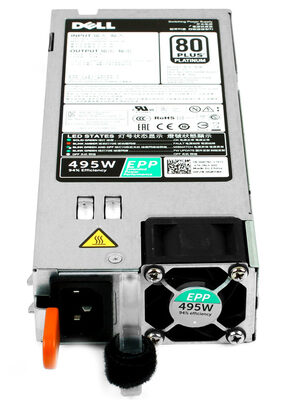 DELL used PSU 02FR04 για PowerEdge 13G/14G R630/R730/R640/R7400, 495W