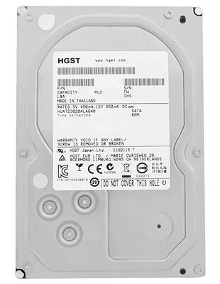 HITACHI σκληρός δίσκος Exos 5E8 3.5", 3TB, 7200RPM, 64MB, 6Gb/s, FR
