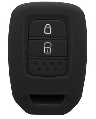 Θήκη κλειδιού για αυτοκίνητα Honda 1014-04, εύκαμπτη, μαύρη