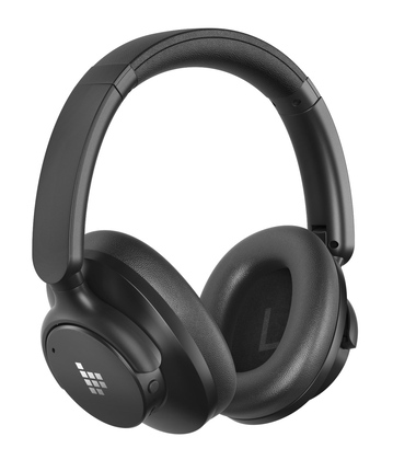 TRONSMART headphones Sounfii Q20, ασύρματα & ενσύρματα, ANC, Φ40mm, 500mAh, μαύρα